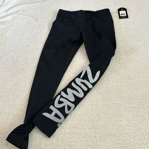 Six S Black Zumba Forever Ankle Legging NWT